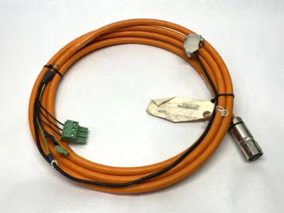 USED BOSCH REXROTH SERVO MOTOR HYBRID CABLE 5M RH2-025DBB-NN-005,0