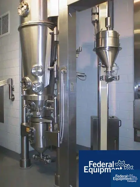 Used Glatt Glatt GPCG 15 SC Fluid Bed Dryer Granulator Fluid Bed Dryers Ohio US | Federal Equipment Company #127890