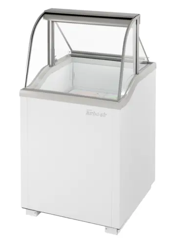 Turbo Air TIDC-26W-N 26" Stand Alone Ice Cream Freezer w/ 4 Tub Capacity, 115v