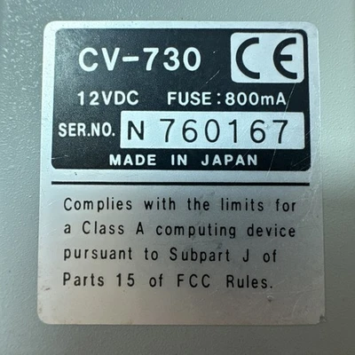 USED Costar  Jai CV-730