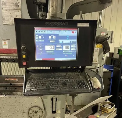 1993 CINCINNATI AUTOFORM 135AF X 12 BRAKES, PRESS, N/C & CNC | Machinery Resources International (5)