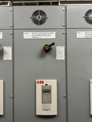 Modan 3000 VFD MCC, 600V, 3-Ph, 1200A, 15 Sections