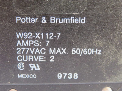 Used POTTER & BRUMFIELD _UNKNOWN_ Circuit Breakers Texas US | OCO Industrial #1688352