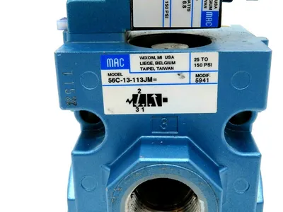NEW MAC VALVES 56C-13-113JM SOLENOID VALVE 56C13113JM