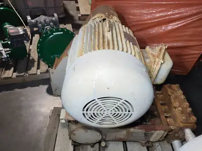 1-3/8x2-3/4 Triplex Plunger Pump TD-30 w/ 15 hp Motor