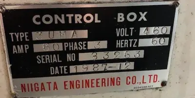 USED 1987 NIIGATA 3UMA