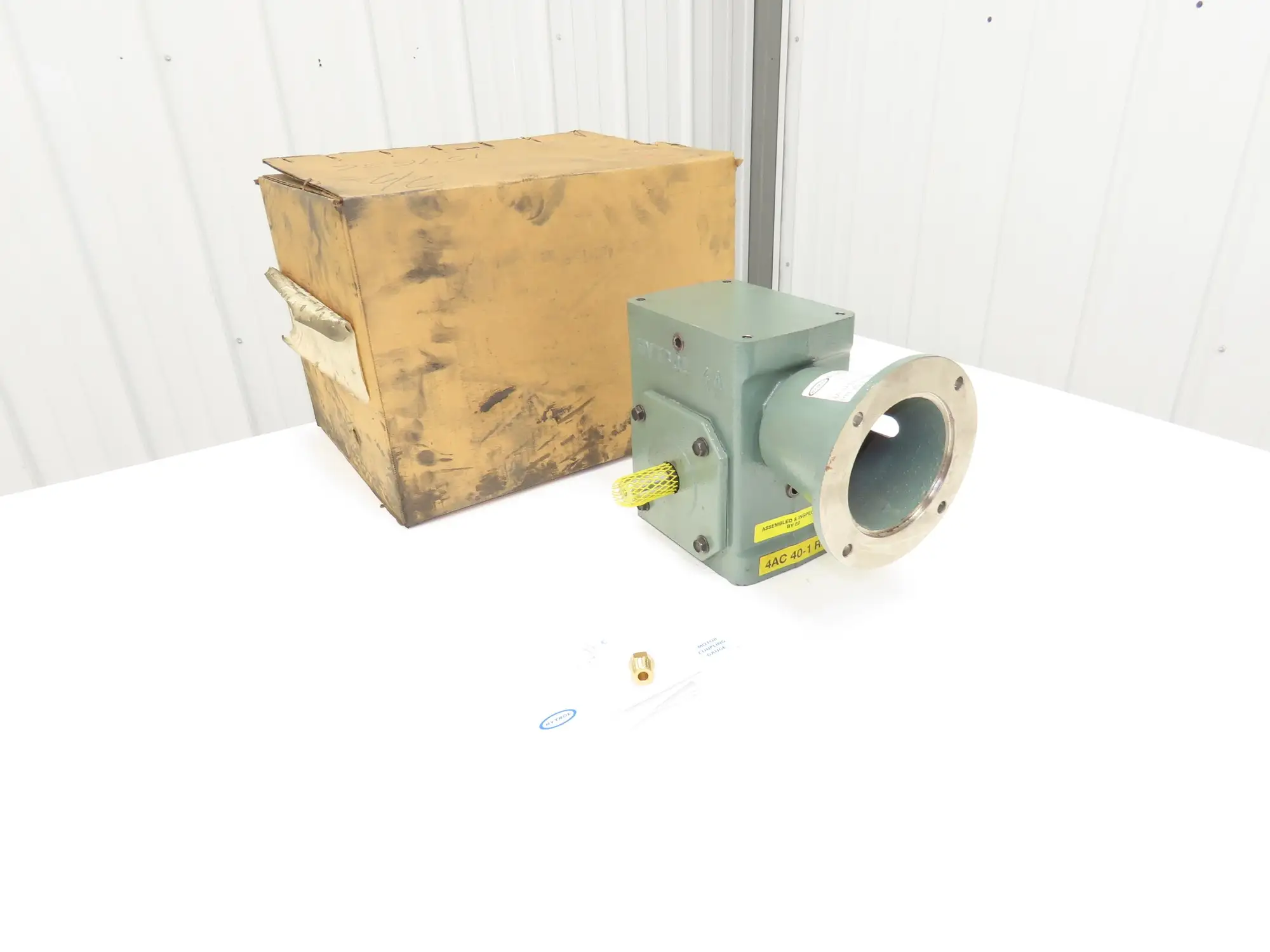 Hytrol 4AC 40-1 RH Gearbox Speed Reducer 40:1 Reducer 44rpm 1Hp 56C Right Hand