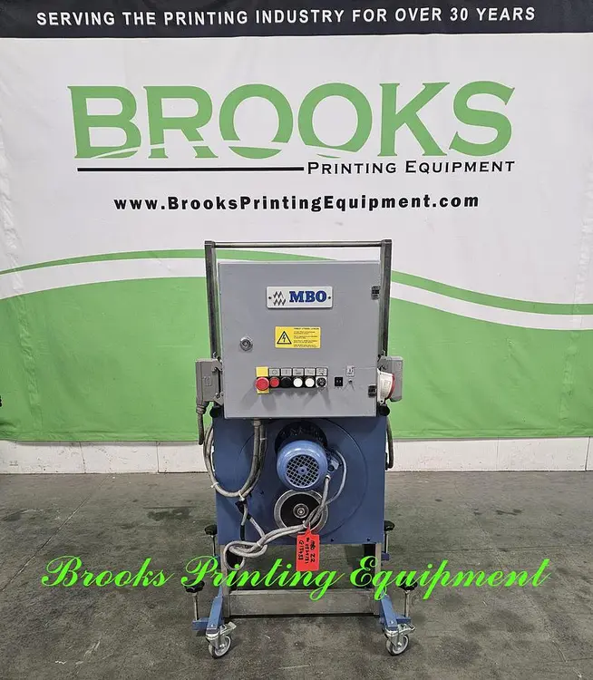 Used 2008 MBO Z2 Three-knife Trimmers North Carolina US | BROOKS PRINTING EQUIPMENT #1136118