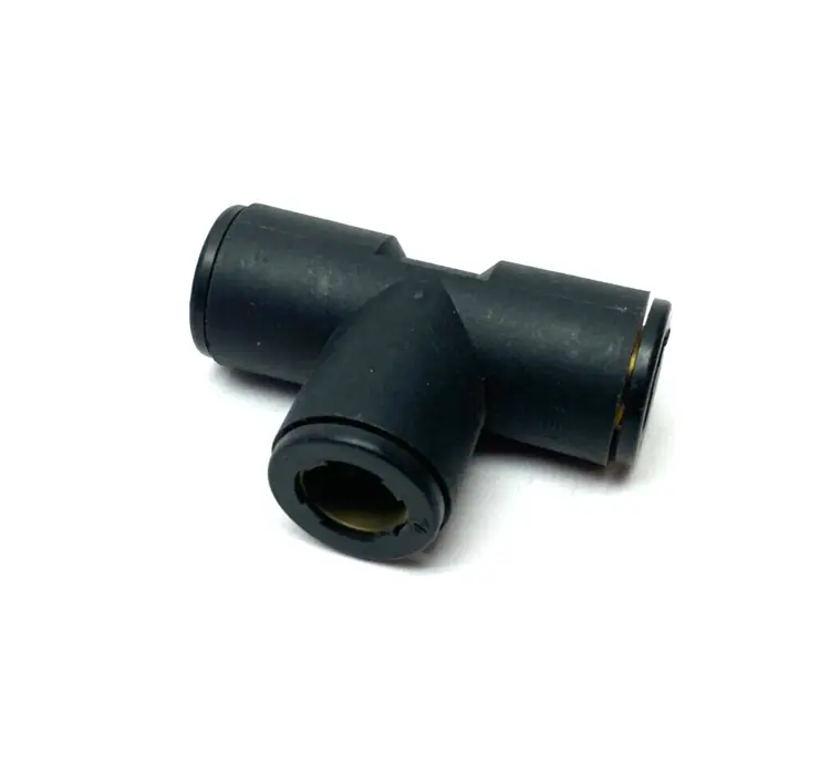 Used PARKER PNEUMATIC PUSH-IN UNION TEE FITTING 14MM TUBE Hoses | Maverick Industrial Sales #1114103