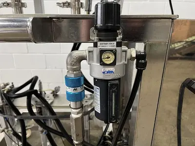 SeaPro 3 Lane Piston Depositor with Agitated Hopper