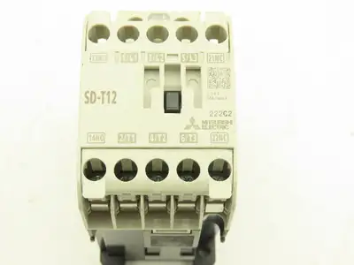 Mitsubishi Electric SD-T12 Motor Starter 7.5Hp 600V 3Ph 20A 14-12 AWG Lot of 7
