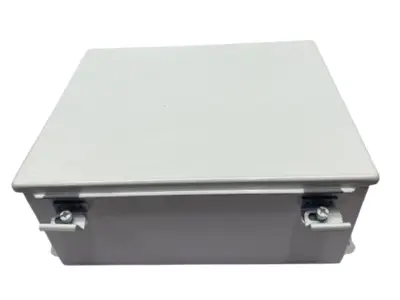 Used Hoffman Continuous Hinge Enclosure w/ Clamps 55420 PAINTED WHITE Electrical Boxes Michigan US | Maverick Industrial Sales #1436949