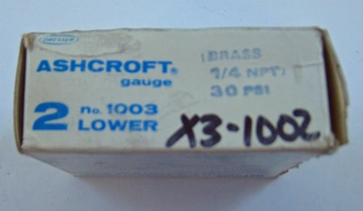 NEW ASHCROFT 1003