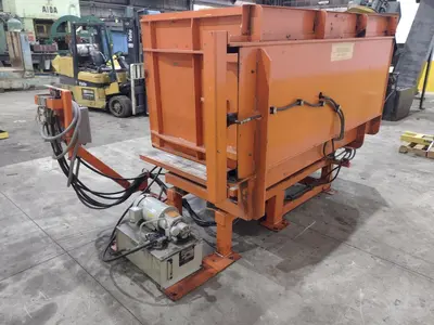CHERRY INDUSTRIAL HYDRAULIC PALLET INVERTER / FLIPPER: STOCK #23522