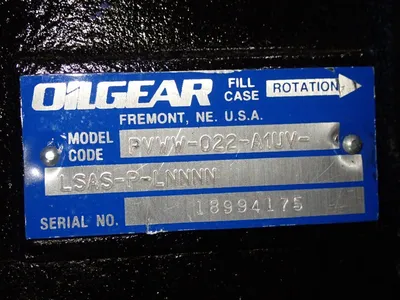 Used OILGEAR PVWW022A1UVLSASPLNNNN Hydraulic Pumps Ohio US | HGR 24 #737911