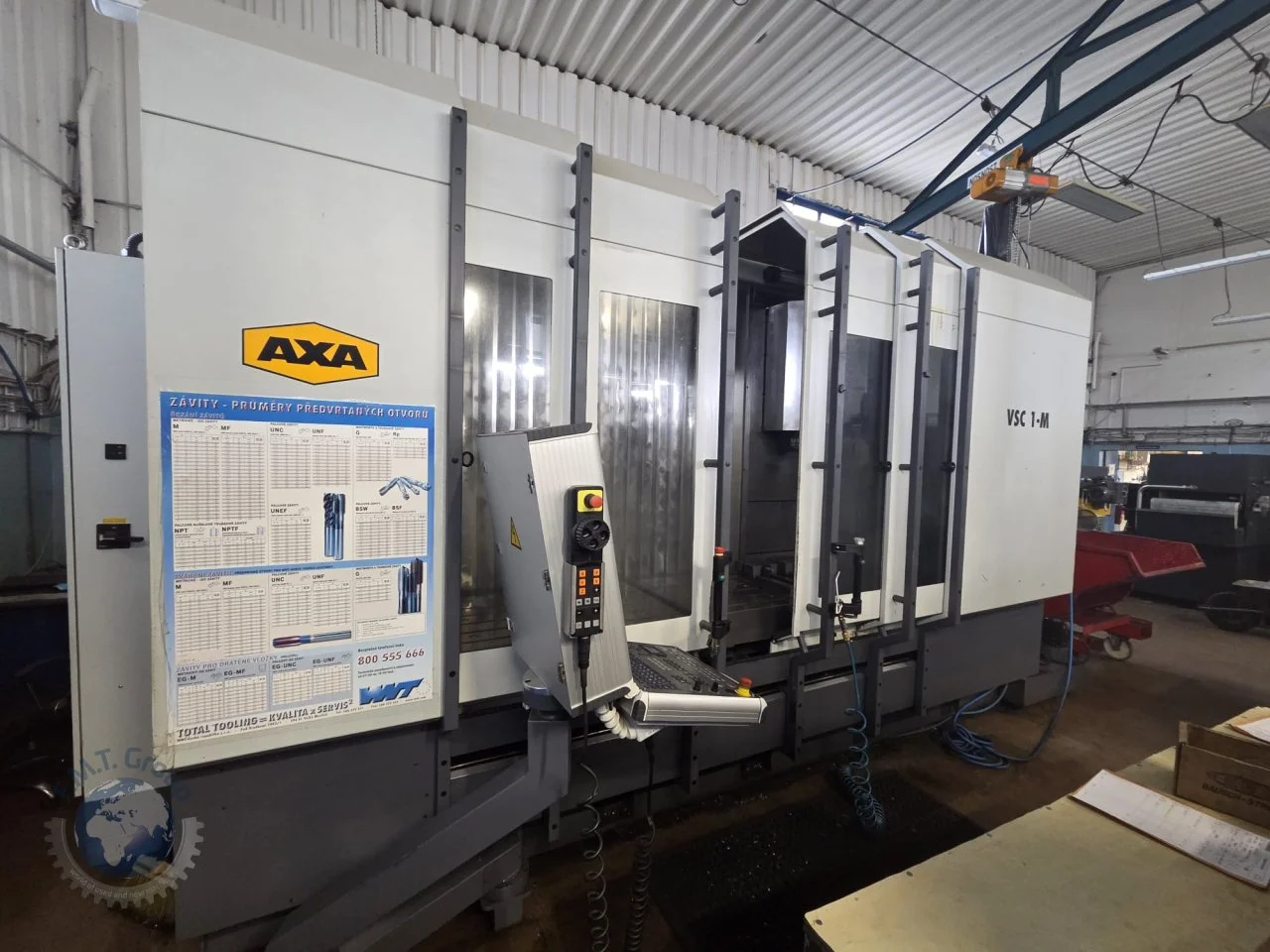 Used 2012 AXA VSC 1-1760 ME Vertical Machining Centers | F.M.T. Group s.r.o. #1252947