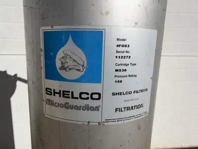 Used SHELCO 4FOS3 Cartridge Filters Ohio US | Portage Packaging Systems, Inc. #1512114