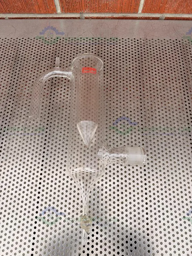 Used POPE SCIENTIFIC GLASS VACUUM COLD TRAP WITH BOTTOM DRAIN STOPCOCK Glassware - Other California US | Equipment Lab #1540138