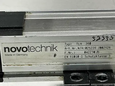 USED NOVOTECHNIK TLH360