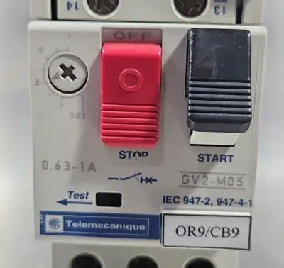 Telemecanique GV2-M05 Motor Circuit Breaker loc4D14
