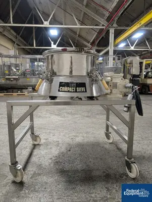 USED Russell Russel Finex Sieve, Model 17240, S/S