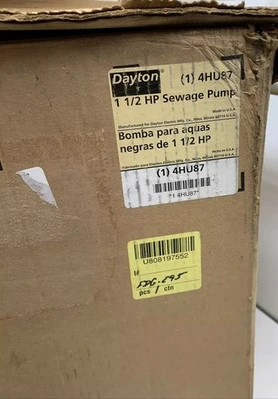 USED DAYTON 4HU87
