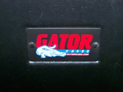 Gator Hard-Sided Case Case with Power Strip, Rack Rail, Telescoping Handle and Wheels