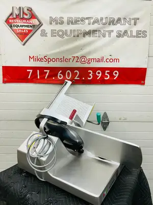 Bizerba 2017 GSPH Manual Deli Slicer Fully Refurbished Tested Working!