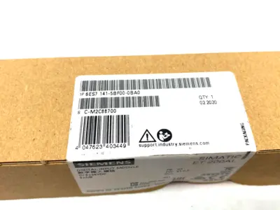 NEW SIEMENS SIMATIC ET 200AL DIGITAL INPUT MODULE DI 8X 24VDC