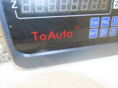 ToAuto DRO-3Axis HMI Controller Panel Push Button W/ Linear Scales Mount & Cord