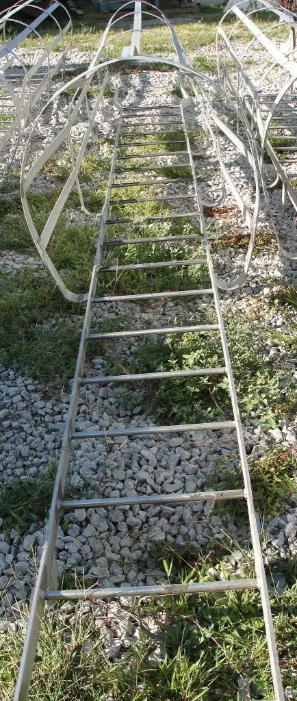 SPC5313  Miscellaneous Equipment 18' fixed safety cage ladder 304 SS