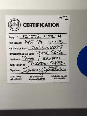 Used _UNKNOWN_ _UNKNOWN_ Biological Safety Cabinets Rhode Island US | Federal Equipment Company #1347621