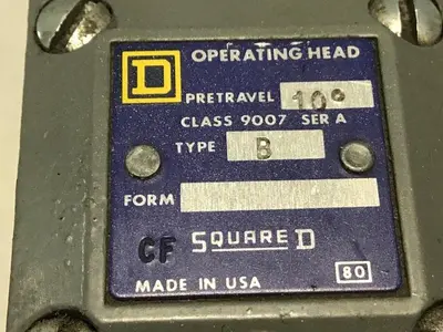 USED SQUARE D 9007-C54B