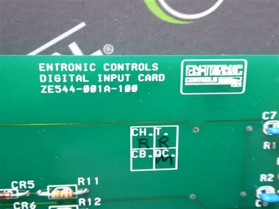 Entronic Controls ZE544-001A-100 Digital Input Board Used