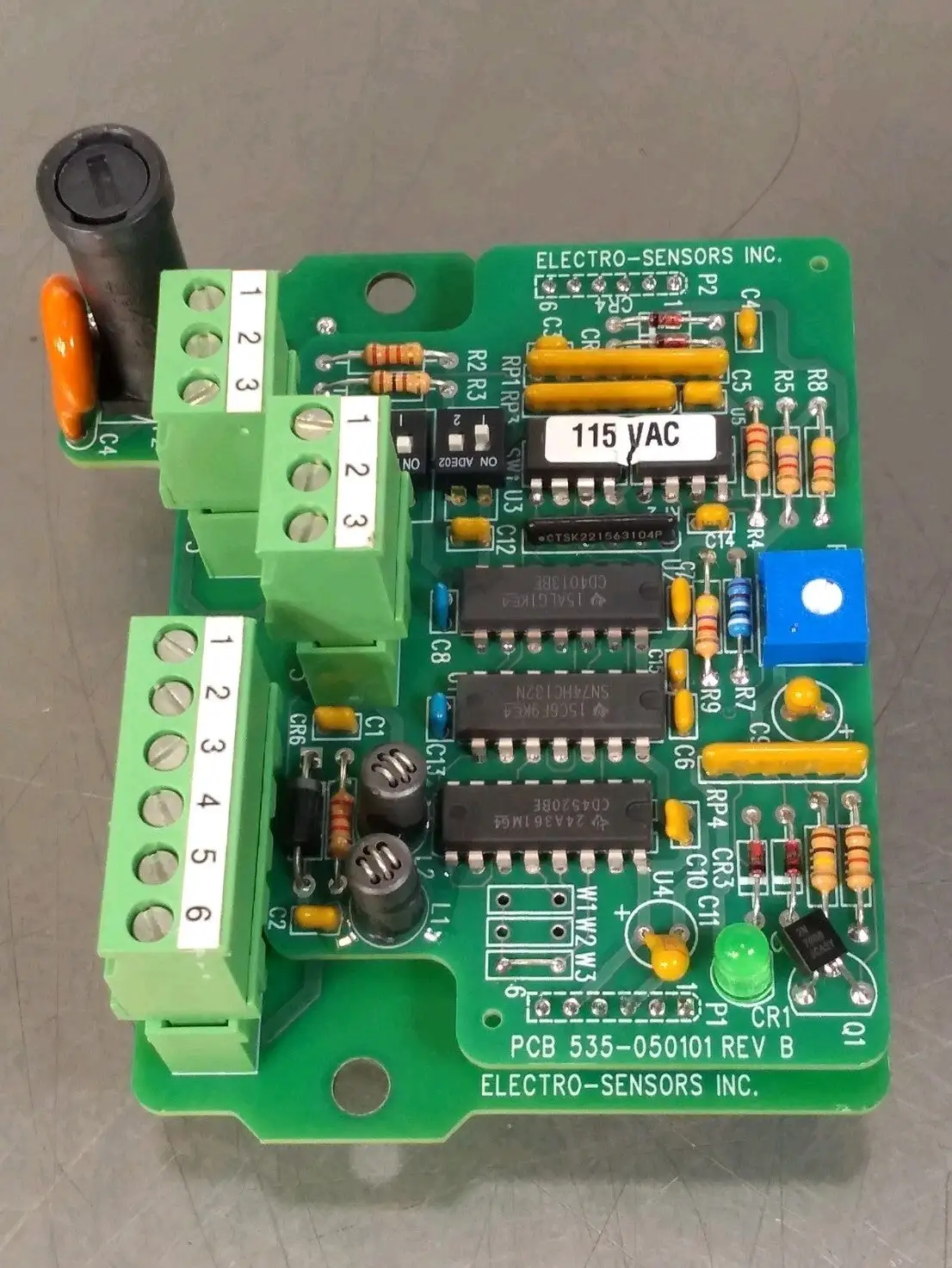 Electro Sensors 535-050101 Control & Power Supply Board Loc3E26