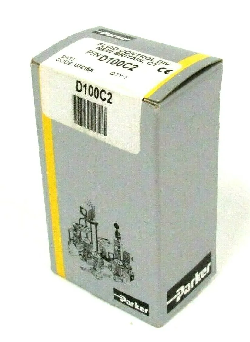 NEW SEALED PARKER D100C2 SOLENOID VALVE