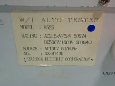 USED TSURUGA ELECTRIC 8525