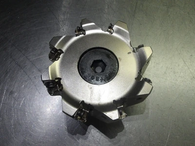 Seco 4" Coolant Thru Indexable Facemill 1.5" Arbor R220.96-04.00-08-8A (LOC3534)