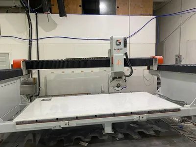 2021 GANGER GQ-3220B CNC Bridge Saws | STONE EQUIPMENT WAREHOUSE (1)