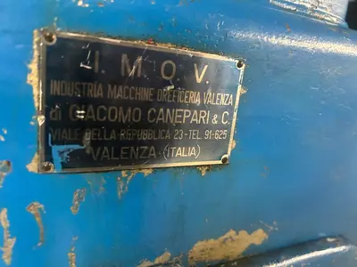 I.M.O.V Double-Sided Plate and Wire Power Rolling Mill for Gold, Silver, Italian Made