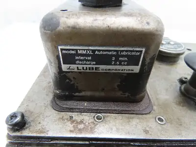 Lube Corp MMXL Automatic Oil Lubricator Pump Machine Oiler 6L Tank 2.5cc 115V