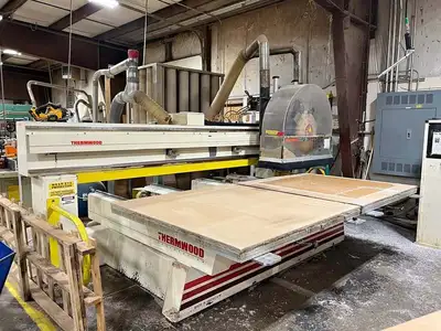 2000 THERMWOOD C-42 Used 3 Axis CNC Routers | PlastiMach Corp (2)