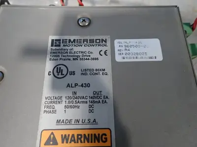 USED EMERSON ALP430