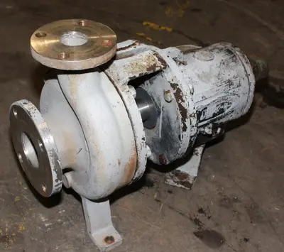 SPC7627  Pump 3x 2-7/60 Durco centrifugal pump, 316 SS