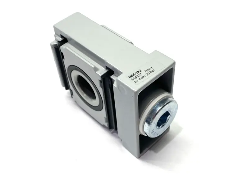 Used Festo Pneumatic Distributor Block G 1/2 Connection 549337 Parts (Hydraulics and Pneumatics) Michigan US | Maverick Industrial Sales #1390790