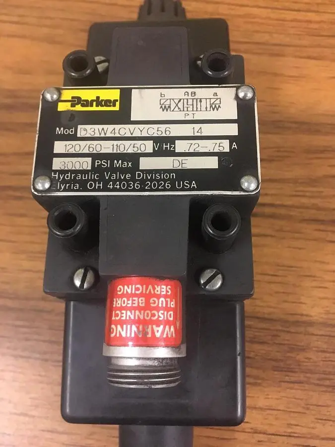 New | in-Stock PARKER D3W4CVYC56 Pump & Valve Parts | Surplus Asset Holdings #1216346