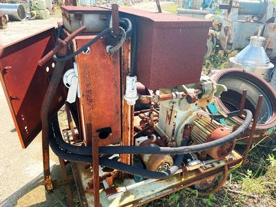 Alfa-Laval MAB 104B-24-60 oil purifier skid, SS.