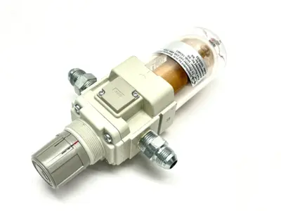 Used SMC AW40-N04-Z-B Air Pressure Regulators Michigan US | Maverick Industrial Sales #1486187
