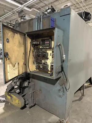 USED WHEELABRATOR 72"SWING TABLE SHOT BLAST