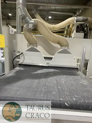 USED 2015 SCM MORBIDELLI M600 5-AXIS FLAT TABLE CNC ROUTER MACHINE CENTRE
